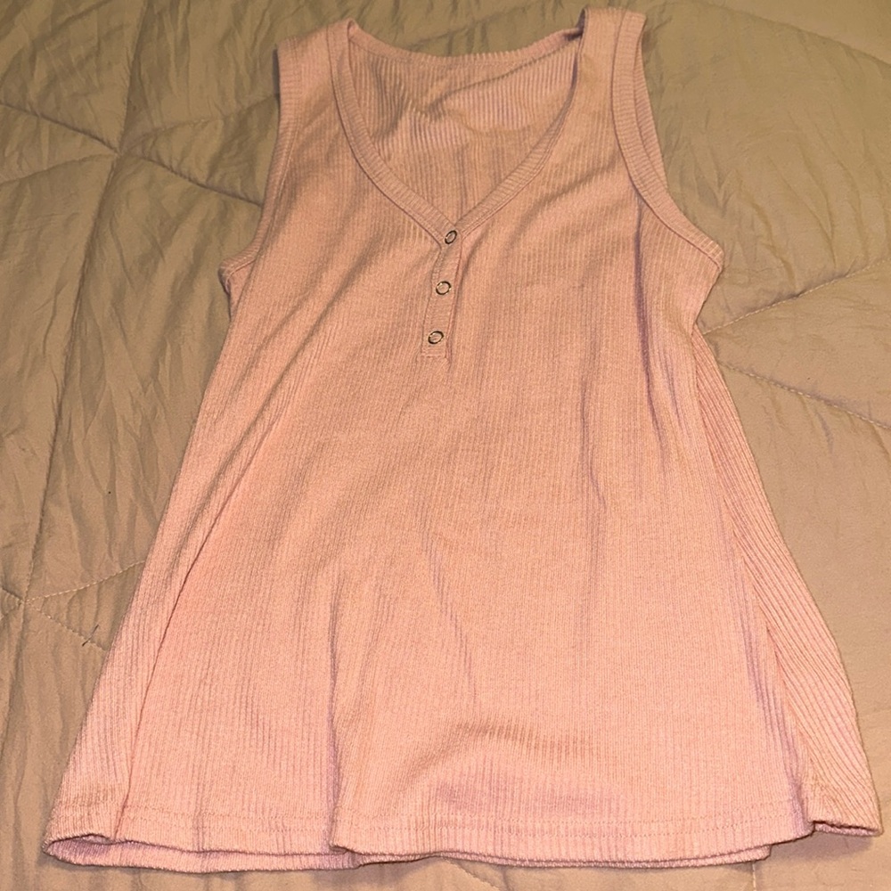 Pink tank top